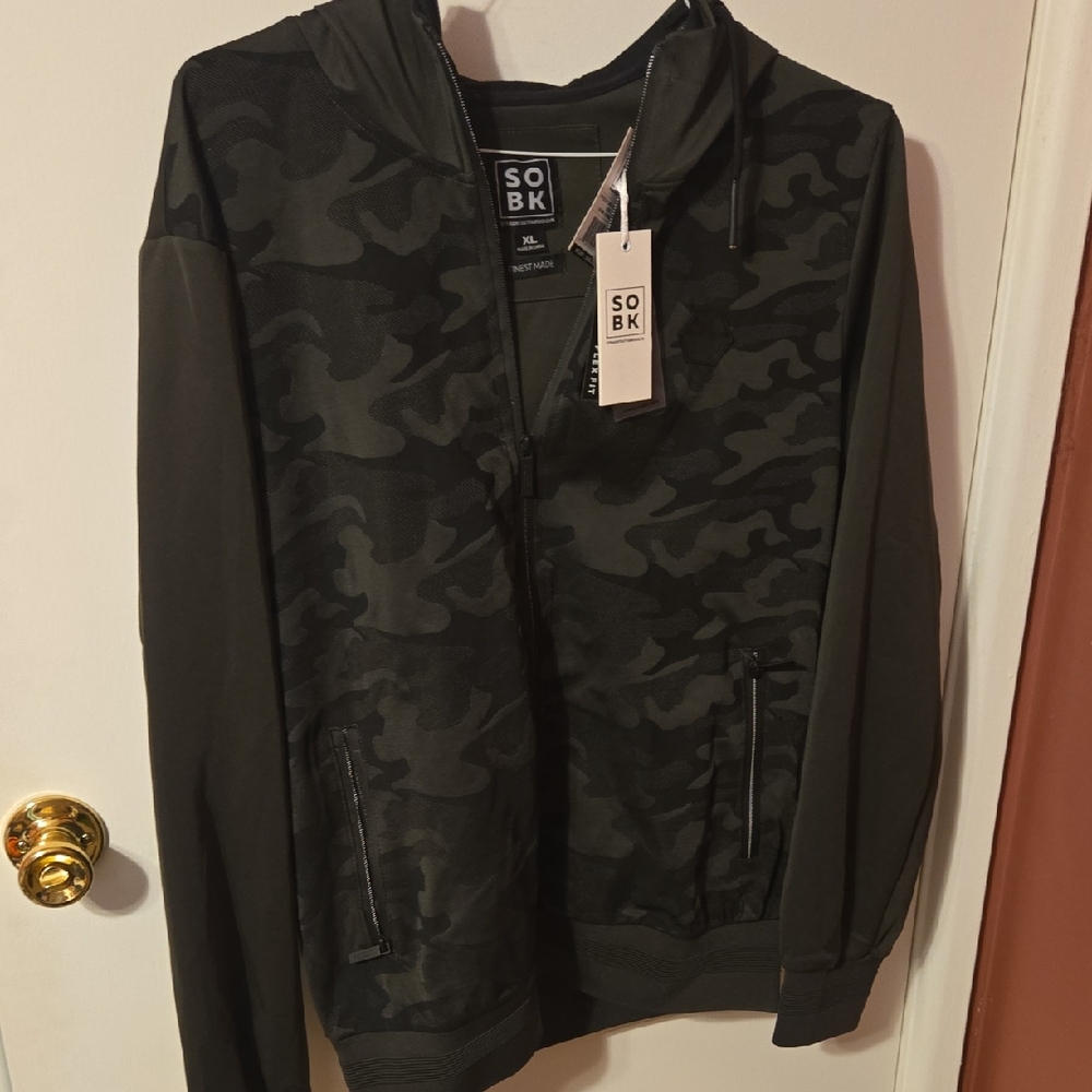 Men's Camouflage Lightweight Jacket